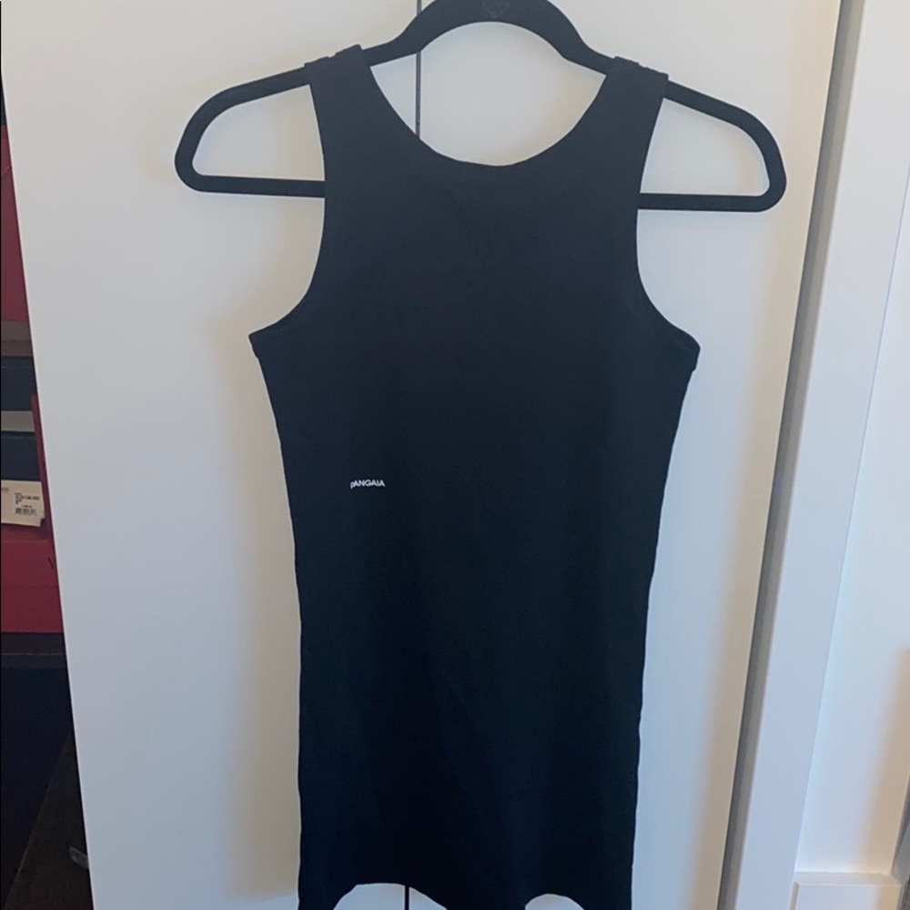 NWT - Pangaia Organic Cotton Tank Dress in Black - Picture 4 of 7